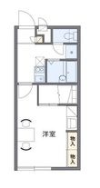 レオパレスレインボー松ヶ丘の間取図