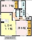 サンセールNの間取図