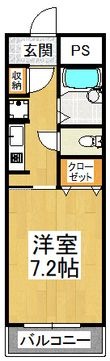 写真：クオリティコート3階の間取図