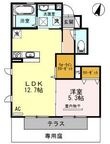 フェリオA棟の間取図