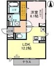 セジュールM の間取図