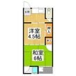 初芝アパートの間取図