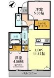 Flora Lily(フローラリリー)の間取図