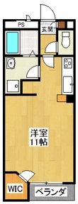 レオネクスト丹比多治井荘の間取図
