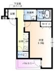 フジパレス北野田Ⅰ番館の間取図