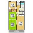 春日マンションの間取図