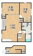オブコニカの間取図