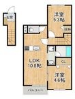 グランヴェール泉ヶ丘Ⅴの間取図