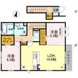 Palacio大野台の間取図