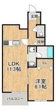 グランヴェール泉ヶ丘Ⅴの間取図