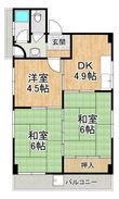 RIZEONE河内長野の間取図
