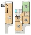 千代田第二住宅5号棟の間取図