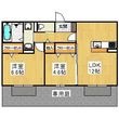 Villa Pino美原の間取図