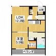 シャーメゾン芽の間取図
