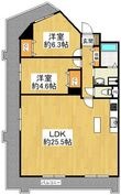 アンビエント金剛東の間取図