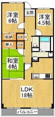 フォレストコート高尾の間取図