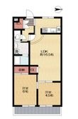 コーポ山内の間取図