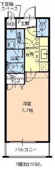 フジパレス初芝駅南Ⅱ番館の間取図
