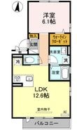レフィナードKHY Ⅰ棟の間取図
