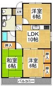 パークサイド青葉の間取図