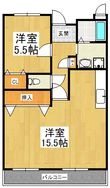 マンションサンライズ弐番館の間取図