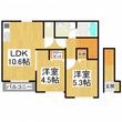 アルビネスⅠの間取図