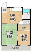マンションポールの間取図