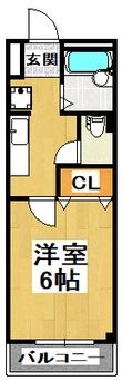 パークサイドハイツの間取図