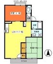 セジュール深井Ⅰの間取図