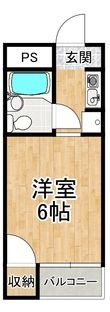 フジタビルの間取図