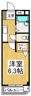 プリミエール白鷺の間取図