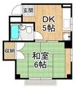 ハイツロベリアの間取図