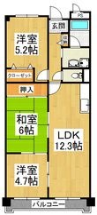 アークコートの間取図