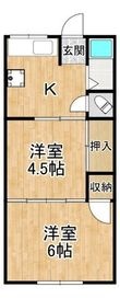 マンション北野田の間取図