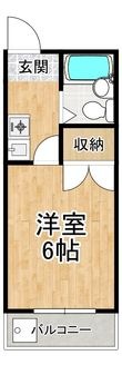 コーポパサージュの間取図