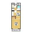 クレールシャンブル16の間取図