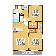 メゾン錦Ⅱの間取図