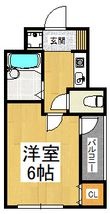 写真：ルミエールS3階の間取図