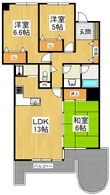 光明池アーバンライフの間取図