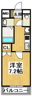 アムールプレジデントの間取図
