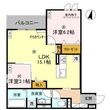 CASAMUKAINOの間取図