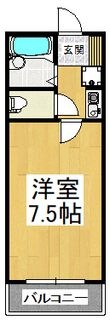 ブルージュ喜志の間取図