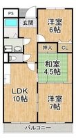 グランドール木下の間取図