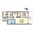 シャーメゾンルミエールの間取図