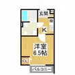 T.A北野田Ⅱの間取図
