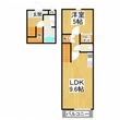 スリーハーブズ狭山Ⅱ番館の間取図