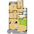 光明池アーバンライフの間取図