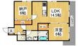 エフィー大阪狭山の間取図