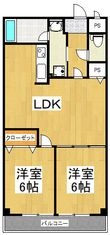 シィダーヴィレッジの間取図