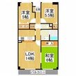 YFヒルズ宮山の間取図